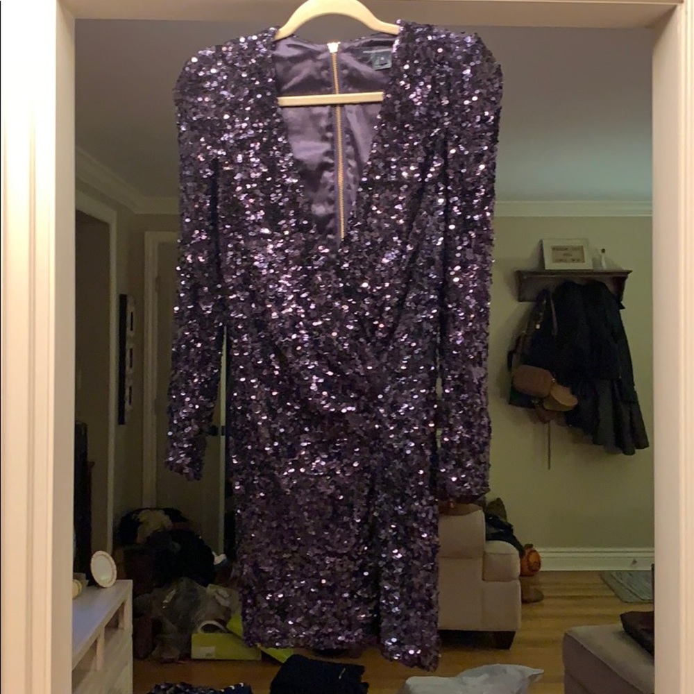 French Connection Sequin Party Dress